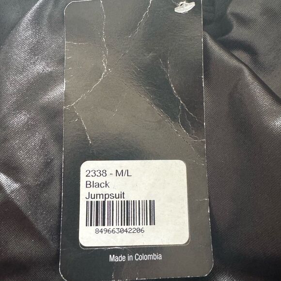 Espiral Lingerie Black Spandex Sexy Cut-Out One Piece Jumpsuit - Picture 7 of 8